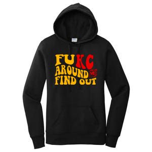 Funny Fuck FUKC Kansas City Around Find Out Women's Pullover Hoodie