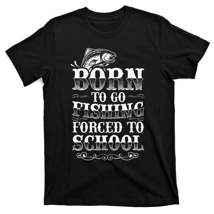 Fishing Funny Fishing Graphic Fishermen T-Shirt