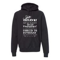 Fishing Funny Fishing Graphic Fishermen Premium Hoodie