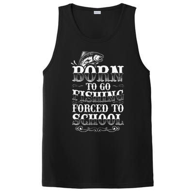 Fishing Funny Fishing Graphic Fishermen PosiCharge Competitor Tank