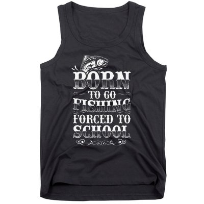 Fishing Funny Fishing Graphic Fishermen Tank Top