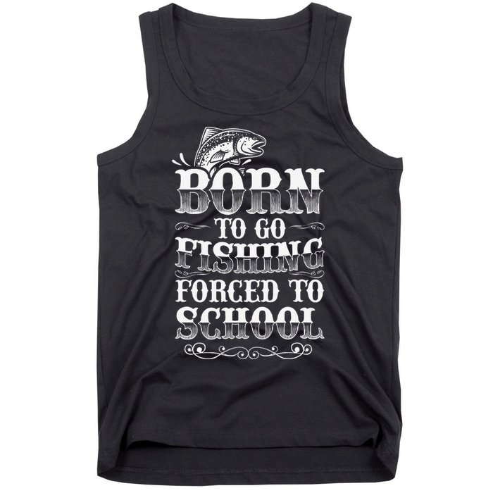 Fishing Funny Fishing Graphic Fishermen Tank Top