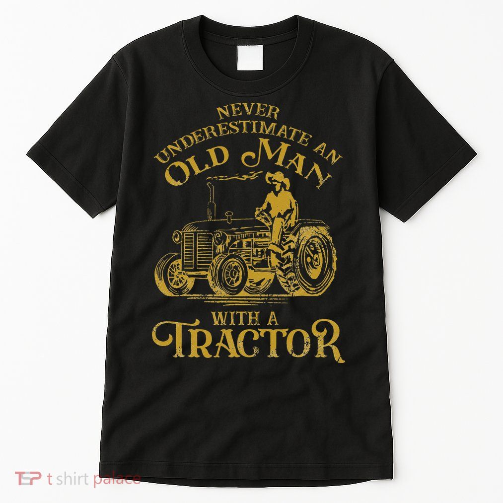 Funny Farmer Farm Tractor Farming Truck Lovers Humor Outfit Tall T-Shirt