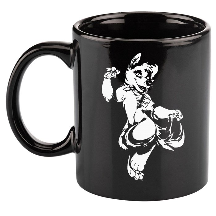Fursuit Fox Furries  Fursona Furry Fandom  11oz C Handle Ceramic Mug