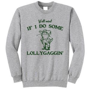 Funny Frog Tall Sweatshirt