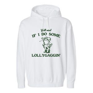 Funny Frog Garment-Dyed Fleece Hoodie