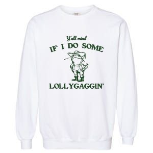 Funny Frog Garment-Dyed Sweatshirt