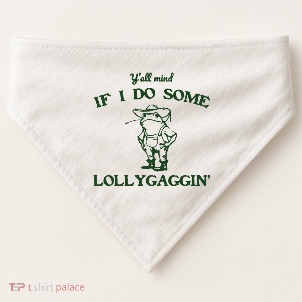 Funny Frog USA-Made Doggie Bandana