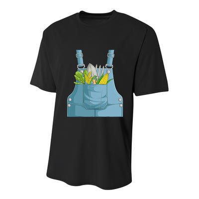 Farmer Farm Farming Life Halloween Costume For Funny Youth Performance Sprint T-Shirt