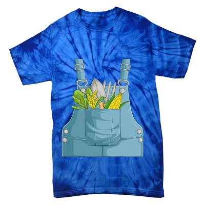 Farmer Farm Farming Life Halloween Costume For Funny Tie-Dye T-Shirt