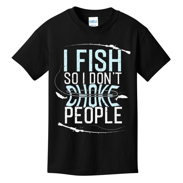 Fishing Funny Fishing Fishing Lover Gift Kids T-Shirt