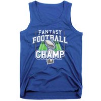 Funny Fantasy Football Champ Tee Fantasy Football Winner Great Gift Tank Top