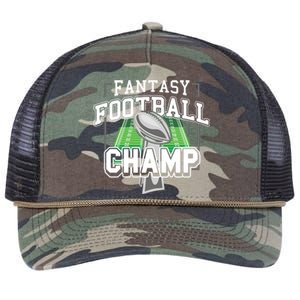 Funny Fantasy Football Champ Tee Fantasy Football Winner Great Gift Retro Rope Trucker Hat Cap