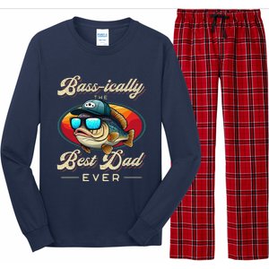 Funny Fishing FatherS Day Dad Fisherman Birthday Graphic Long Sleeve Pajama Set