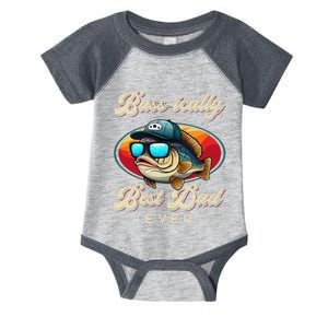 Funny Fishing FatherS Day Dad Fisherman Birthday Graphic Infant Baby Jersey Bodysuit