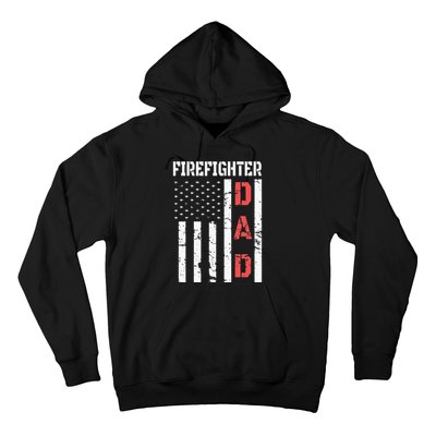 Firefighter Flag Fathers Day 2018 Dad Gifts Hoodie