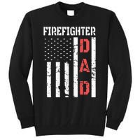 Firefighter Flag Fathers Day 2018 Dad Gifts Tall Sweatshirt