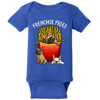 Funny Frenchie Fries French Bulldog Lover Gift Baby Bodysuit