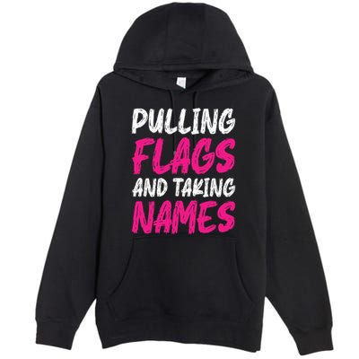 Flag Football Premium Pullover Hoodie