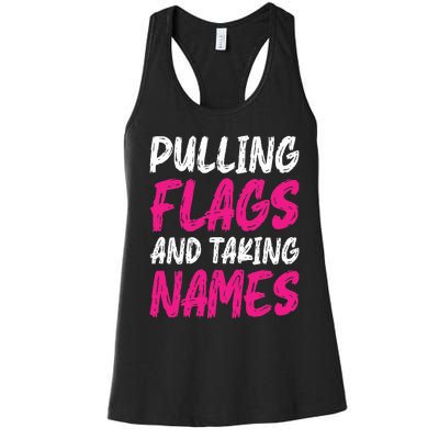 Flag Football Women's Racerback Tank