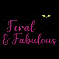 Feral & Fabulous Funny Zip Tote Bag