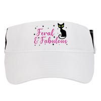 Feral & Fabulous Funny Adult Drive Performance Visor