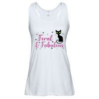 Feral & Fabulous Funny Ladies Essential Flowy Tank