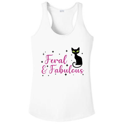 Feral & Fabulous Funny Ladies PosiCharge Competitor Racerback Tank