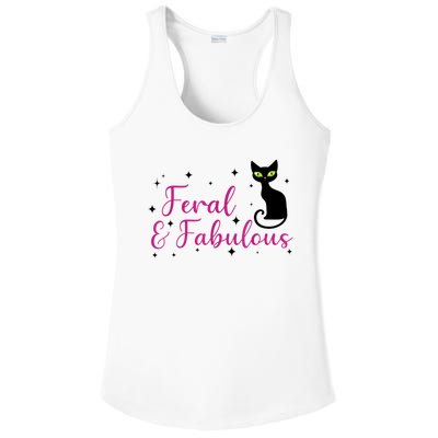 Feral & Fabulous Funny Ladies PosiCharge Competitor Racerback Tank