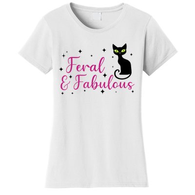 Feral & Fabulous Funny Women's T-Shirt