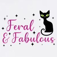 Feral & Fabulous Funny Short Acrylic Beanie