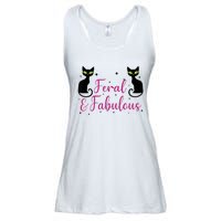 Feral & Fabulous Funny Ladies Essential Flowy Tank