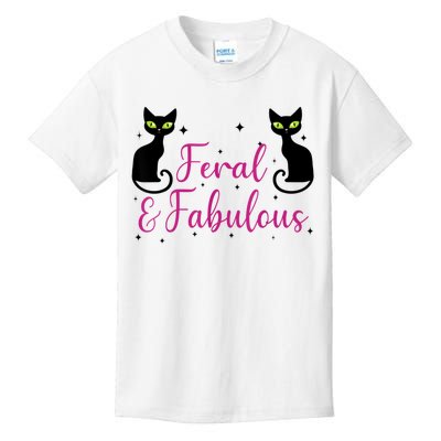 Feral & Fabulous Funny Kids T-Shirt