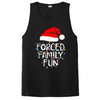 Forced Family Fun Sarcastic Christmas Funny PosiCharge Competitor Tank