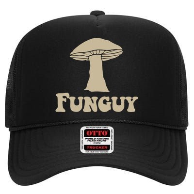 Funguy Funny High Crown Mesh Back Trucker Hat