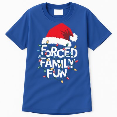 Forced Family Fun Sarcastic Christmas Pajamas Tall T-Shirt