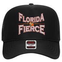 Florida Fierce Florida Strong High Crown Mesh Back Trucker Hat