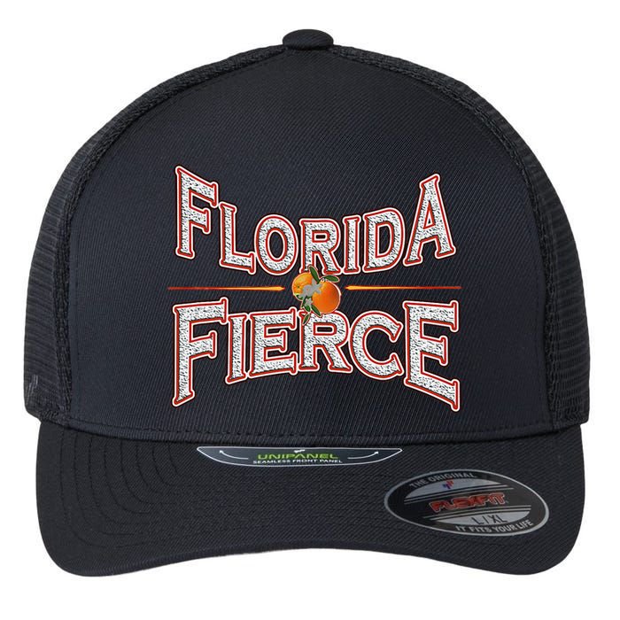 Florida Fierce Florida Strong Flexfit Unipanel Trucker Cap