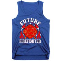 Future Firefighter Funny Fire Firetrucks Fire Rescuer Gift Tank Top