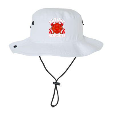 Future Firefighter Funny Fire Firetrucks Fire Rescuer Gift Legacy Cool Fit Booney Bucket Hat