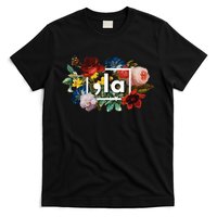 Floral Feminine Flowers Women Comma La T-Shirt