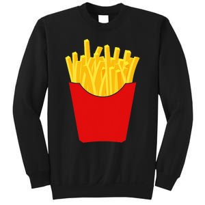 French Fries  French Fry Costume Sweatshirt