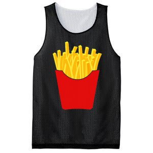 French Fries  French Fry Costume Mesh Reversible Basketball Jersey Tank