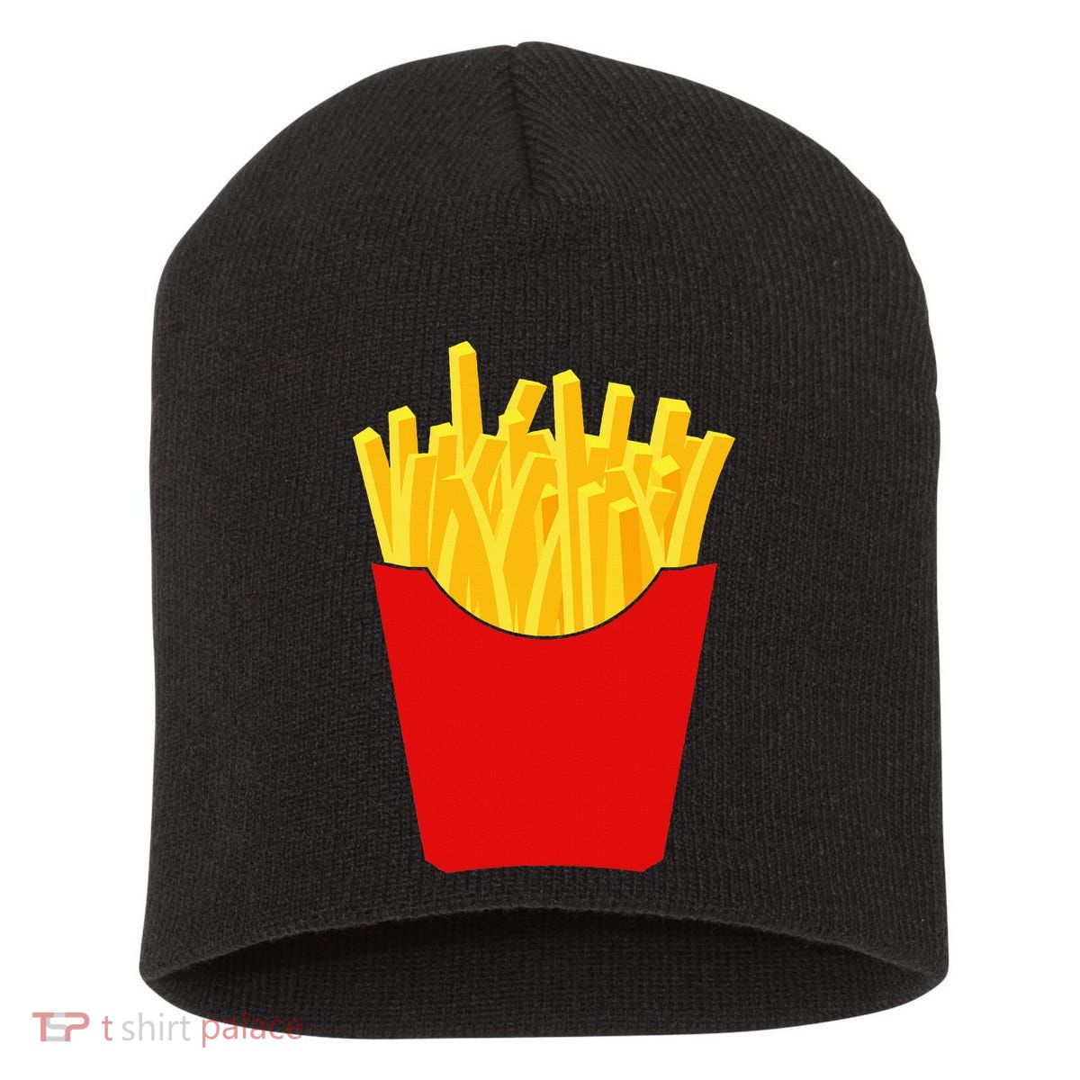 French Fries  French Fry Costume Short Acrylic Beanie
