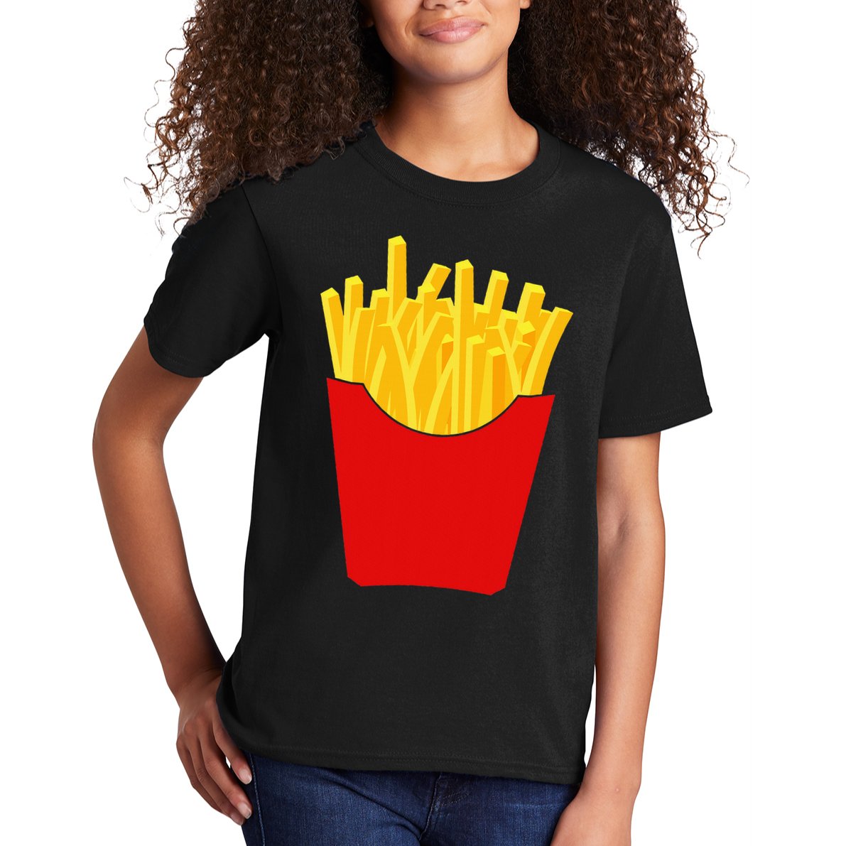 French Fries  French Fry Costume Kids T-Shirt