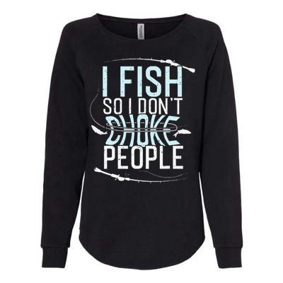 Fishing , Funny Fishing Tee, Fishing Lover Womens California Wash Sweatshirt