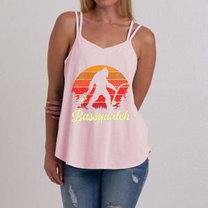 Funny Fishing For Bass Fish Fisherman Women's Strappy Tank