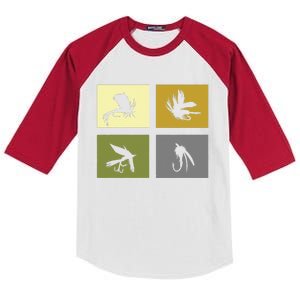 Fly Fishing Kids Colorblock Raglan Jersey