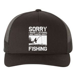 Funny Fishing For Trout Bass Fisherman Vacation Yupoong Adult 5-Panel Trucker Hat