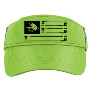 Fly Fishing Flag Adult Drive Performance Visor